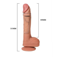 Dương Vật Giả YEAIN Rung Thụt Tỏa Nhiệt Dildo Gắn Tường Điều Khiển Từ Xa