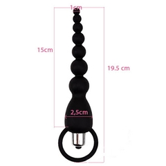 Dụng Cụ Massage Hậu Môn Có Rung - Black Mont Chisa