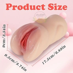 Âm Đạo Giả Cầm Tay Cao Cấp Siêu Mềm Mịn - Silicon Nhật Bản