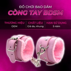 Đồ Chơi BDSM Còng Tay