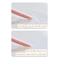 Bút Rung Đa Điểm Milky Nhỏ Xinh