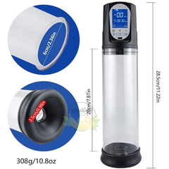 Máy Tập Dương Vật Tự Động Có Màn Hình LCD - Tăng Kích Thước Đột Phá