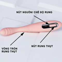Svakom CiCi II Massage Điểm G Rung Thụt Hàng USA