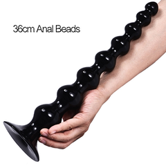 Anal Plug C621 Kích Thích Siêu Sâu (Cấu Trúc Chuỗi Hạt Tăng Dần & Chất Liệu PVC Silicone Sinh Học An Toàn)