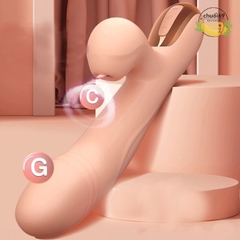 Dương Vật Giả Rung Thụt Siêu Mạnh - Có Nhánh Mút Liếm - Sưởi Ấm - Leten Leten Thrusting Dream