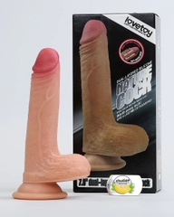 Lovetoy Natural Cock Silicon Cao Cấp Mềm Mịn Hít Tường