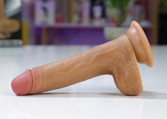 Lovetoy Natural Cock Silicon Cao Cấp Mềm Mịn Hít Tường