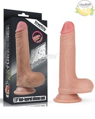 Lovetoy Natural Cock Silicon Cao Cấp Mềm Mịn Hít Tường