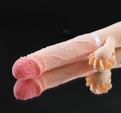 Dương Vật Giả Evo Mars Rung Thụt Tỏa Nhiệt Liếm Silicone Mềm Mịn