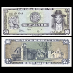 50 soles de oro Peru 1977