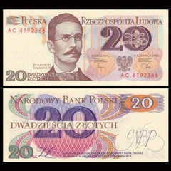 20 zlotych Poland 1982