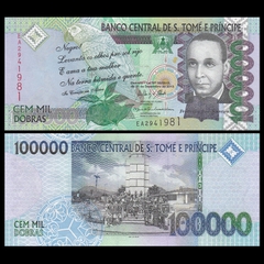 100000 dobras Saint Thomas & Principe 2003