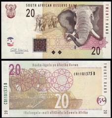 20 rand South Africa 2009
