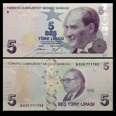 5 lira Turkey 2009