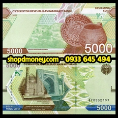 5000 som Uzbekistan 2021
