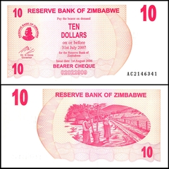 10 dollars Zimbabwe 2006
