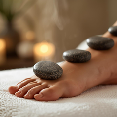 Massage Chân Đá Nóng