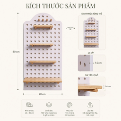 Bảng Pegboard treo tường|Tối ưu không gian, nâng tầm hiện đại