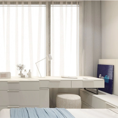 Rosie Vanity 02|Bàn trang điểm ROSIE có ngăn kéo| Bàn trang điểm đa năng, hiện đại