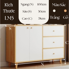 Tủ đựng đồ đa năng cánh mây