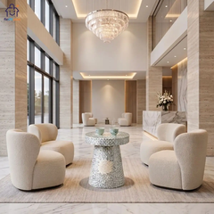 Đôn Khảm Trai Hoa Ánh Xà Cừ Indochine – Điểm Nhấn Nghệ Thuật Cho Không Gian Sang Trọng