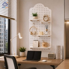 Bảng Pegboard treo tường|Tối ưu không gian, nâng tầm hiện đại