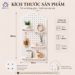 Bảng Pegboard treo tường|Tối ưu không gian, nâng tầm hiện đại