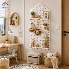 Bảng Pegboard treo tường|Tối ưu không gian, nâng tầm hiện đại