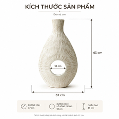 Bình Hoa Di Sản|Bình Khảm Trai Dáng Xoài Trang Trí Sang Trọng