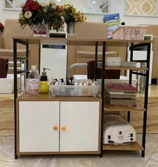 Kệ Nhà Bếp, Kệ Lò Vi Sóng Có Tủ, Kệ Để Lò Nướng Đa Năng