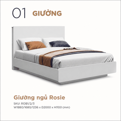 ROSIE Bed | Giường ngủ phong cách Hàn Quốc hiện đại | Flexfit Store