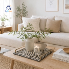 Khay Khảm Trai Thủ Công Việt Nam 35x35cm – Điểm Nhấn Sang Trọng Cho Không Gian Sống