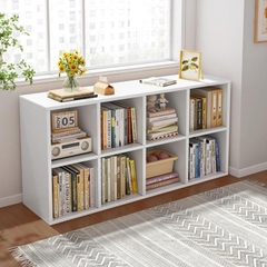 Kệ Tổ Ong Decor 6-8 ô Vuông Màu Trắng, Kệ Để sách, Để Đồ Trang Trí Tiện Lợi
