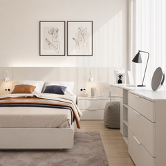 Rosie Nightstand 1| Tab đầu giường hiện đại phong cách Hàn Quốc