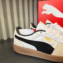 puma palermo trắng đen