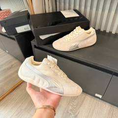 puma speedcat xám kem