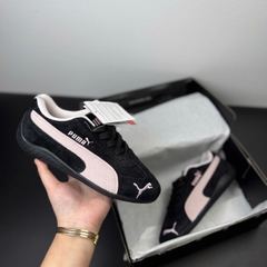 puma speedcat đen hồng