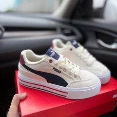 puma court kem đỏ