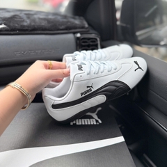 puma speedcat trắng đen