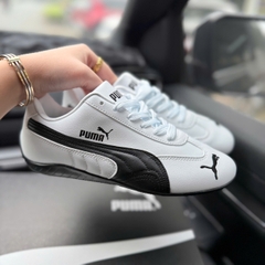 puma speedcat trắng đen