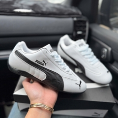 puma speedcat trắng đen