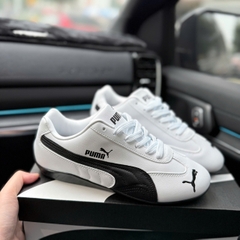 puma speedcat trắng đen