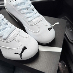 puma speedcat trắng đen