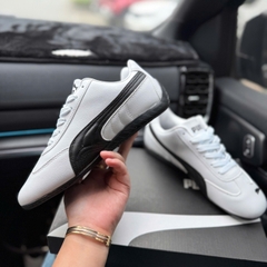 puma speedcat trắng đen