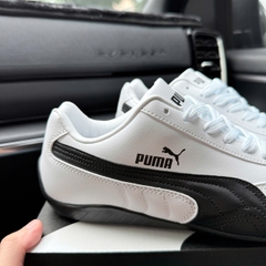 puma speedcat trắng đen