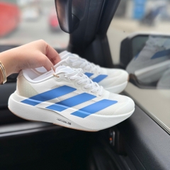 adizero evo trắng xanh