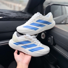 adizero evo trắng xanh