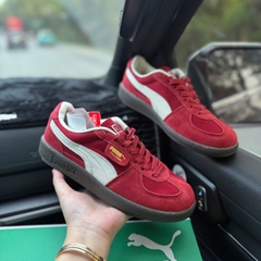 puma palermo đỏ mận