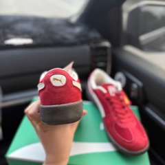 puma palermo đỏ mận