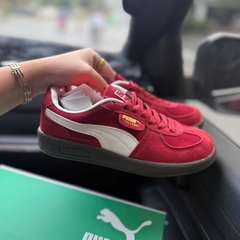 puma palermo đỏ mận
